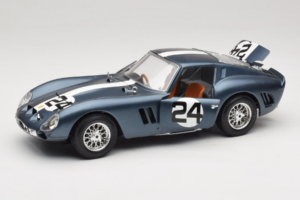 Ferrari 250 GTO #24 Blå Hvid Stribe 1962 Bburago 1:18 3011-B2 Metal — billede 2 af 8