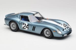 Ferrari 250 GTO #24 P. Rodriguez 12 Hours of Sebring GT3.0 Winner 1962 Kyosho 1:18 08438D Metal — billede 6 af 8