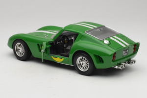 Ferrari 250 GTO #26 Grøn Hvide Striber 1962 Bburago 1:18 3011-G3 Metal — billede 5 af 8