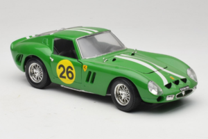 Ferrari 250 GTO #26 Grøn Hvide Striber 1962 Bburago 1:18 3011-G3 Metal — billede 6 af 8