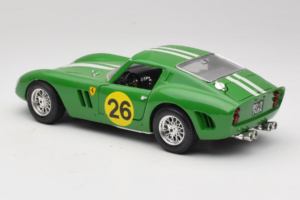 Ferrari 250 GTO #26 Grøn Hvide Striber 1962 Bburago 1:18 3011-G3 Metal — billede 7 af 8