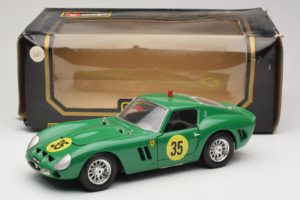 Ferrari 250 GTO #35 Grøn 1962 Bburago 1:18 3011-G2 Metal — billede 8 af 8