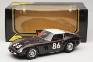 Ferrari 250 GTO #86 Sort Bburago 1:18 3011-B1 Metal — billede 8 af 8