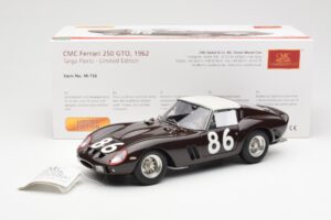 Ferrari 250 GTO #86 Targa Florio 1962 CMC 1:18 M-156 Metal — billede 6 af 6
