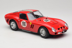 Ferrari 250 GTO #96 Rød 1962 Bburago 1:18 3011-N1 Metal — billede 6 af 8