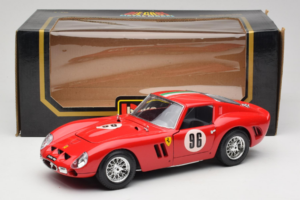 Ferrari 250 GTO #96 Rød 1962 Bburago 1:18 3011-N1 Metal — billede 8 af 8