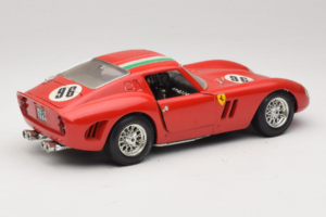 Ferrari 250 GTO #96 Rød Italiensk Flag 1962 Bburago 1:18 3011-P2 Metal — billede 3 af 8