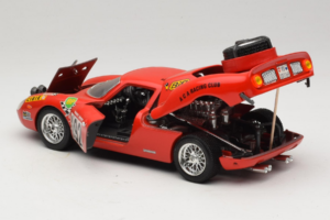 Ferrari 250 LM #192 Rød 1965 Bburago 1:18 3033-P1 Metal — billede 5 af 8