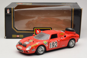 Ferrari 250 LM #192 Rød 1965 Bburago 1:18 3033-P1 Metal — billede 8 af 8