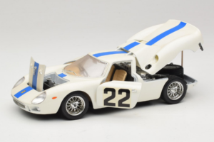 Ferrari 250 LM #22 Hvid 1965 Bburago 1:18 3333-W1 Metal — billede 2 af 8