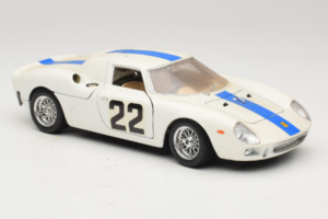 Ferrari 250 LM #22 Hvid 1965 Bburago 1:18 3333-W1 Metal — billede 6 af 8