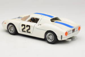 Ferrari 250 LM #22 Hvid 1965 Bburago 1:18 3333-W1 Metal — billede 7 af 8