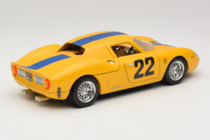 Ferrari 250 LM #22 Gul 1965 Bburago 1:18 3333-Y1 Metal — billede 3 af 8