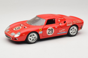 Ferrari 250 LM #29 Owens / Jones Monza 1992 Begrænset Udgave Bburago 1:18 3033-P3 Metal