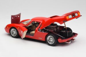 Ferrari 250 Le Mans Rød Bburago 1:18 3033 Metal — billede 5 af 8