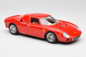 Ferrari 250 Le Mans Rød Bburago 1:18 3033 Metal — billede 6 af 8