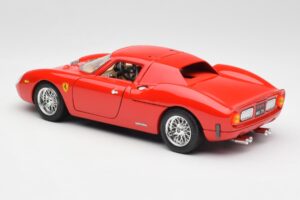 Ferrari 250 Le Mans Rød Bburago 1:18 3033 Metal — billede 7 af 8