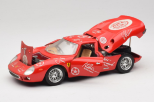 Ferrari 250 LM Rød Hvid Essen Autographs Begrænset Udgave Bburago 1:18 3033-P4 Metal — billede 2 af 8