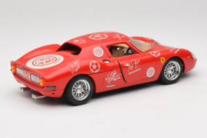 Ferrari 250 LM Rød Hvid Essen Autographs Begrænset Udgave Bburago 1:18 3033-P4 Metal — billede 3 af 8