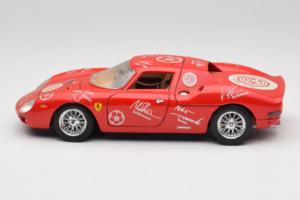 Ferrari 250 LM Rød Hvid Essen Autographs Begrænset Udgave Bburago 1:18 3033-P4 Metal — billede 4 af 8