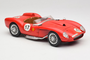 Ferrari 250 Testa Rossa #17 Rød 1957 Bburago 1:18 3007-R4 Metal — billede 6 af 8