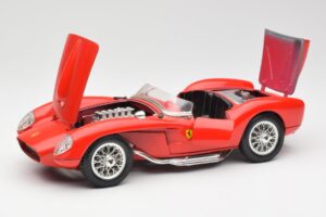 Ferrari 250 Testa Rossa Rød Bburago 1:18 3007 Metal — billede 2 af 8