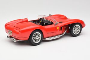 Ferrari 250 Testa Rossa Rød Bburago 1:18 3007 Metal — billede 3 af 8