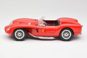 Ferrari 250 Testa Rossa Rød Bburago 1:18 3007 Metal — billede 4 af 8