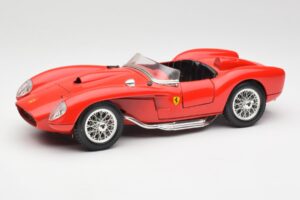 Ferrari 250 Testa Rossa Rød Bburago 1:18 3007 Metal