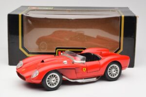 Ferrari 250 Testa Rossa Rød Bburago 1:18 3007 Metal — billede 8 af 8