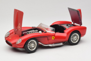 Ferrari 250 Testa Rossa #4 Rød Replacement Box 1957 Bburago 1:18 3007-R6 Metal — billede 2 af 8