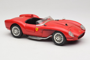 Ferrari 250 Testa Rossa #4 Rød Replacement Box 1957 Bburago 1:18 3007-R6 Metal — billede 6 af 8