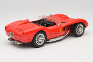Ferrari 250 Testa Rossa Rød Replacement Box Bburago 1:18 3007-R2 Metal — billede 3 af 8