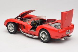 Ferrari 250 Testa Rossa Rød Replacement Box Bburago 1:18 3007-R2 Metal — billede 5 af 8