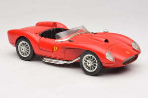 Ferrari 250 Testa Rossa Rød Replacement Box Bburago 1:18 3007-R2 Metal — billede 6 af 8