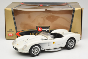 Ferrari 250 Testa Rossa Hvid Replacement Box Bburago 1:18 3007-R3 Metal — billede 8 af 8