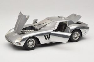 Ferrari 275 GTB Chrome Sølv Guiloy 1:18 B004 Metal — billede 2 af 8
