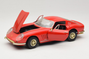 Ferrari 275 GTB/4 Rød ERTL 1:18 7493-P1 Metal — billede 2 af 8