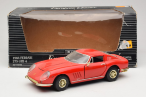 Ferrari 275 GTB/4 Rød ERTL 1:18 7493-P1 Metal — billede 8 af 8