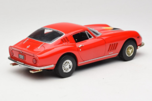 Ferrari 275 GTB/4 Rød Med Palme på Motorhjelmen ERTL 1:18 7483-P1 Metal — billede 3 af 8