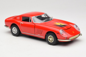 Ferrari 275 GTB/4 Rød Med Palme på Motorhjelmen ERTL 1:18 7483-P1 Metal — billede 6 af 8