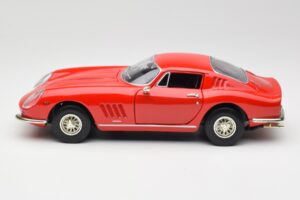 Ferrari 275 GTB/4 Rosso Corsa ERTL 1:18 7483 Metal — billede 4 af 8