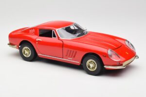 Ferrari 275 GTB/4 Rosso Corsa ERTL 1:18 7483 Metal — billede 6 af 8