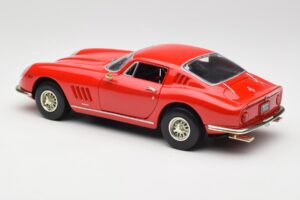 Ferrari 275 GTB/4 Rosso Corsa ERTL 1:18 7483 Metal — billede 7 af 8