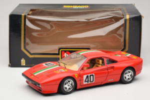 Ferrari 288 GTO #40 Rød Italiensk Flag 1984 Bburago 1:18 3027-P1 Metal — billede 8 af 8