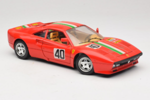 Ferrari 288 GTO #40 Rød Italiensk Flag 1984 Bburago 1:18 3027-P1 Metal — billede 6 af 8