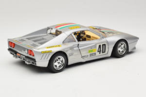Ferrari 288 GTO #40 Sølv 1984 Bburago 1:18 3027-S1 Metal — billede 3 af 8