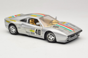 Ferrari 288 GTO #40 Sølv 1984 Bburago 1:18 3027-S1 Metal — billede 6 af 8