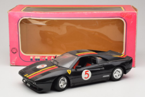 Ferrari 288 GTO #5 Sort Tonka 1:18 1109 Metal — billede 8 af 8