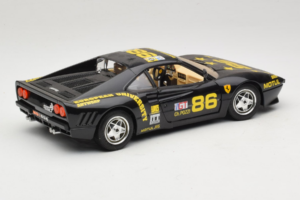 Ferrari 288 GTO #86 Sort Begrænset Udgave 1984 Bburago 1:18 3027-B1 Metal — billede 3 af 8
